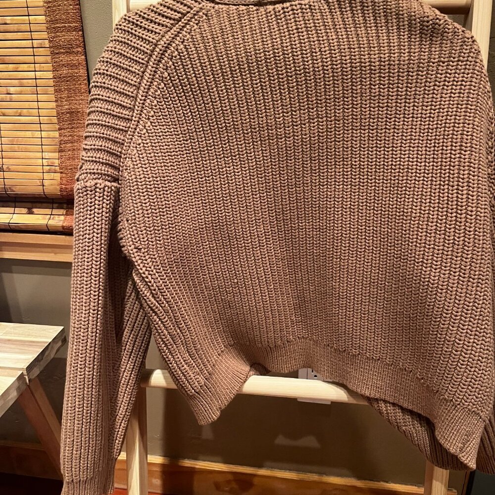 Oversized Ribbed Cardigan - Picture 4 of 7
